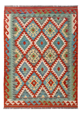 Kelim Rug - Splash - 152 x 108 cm - colorful