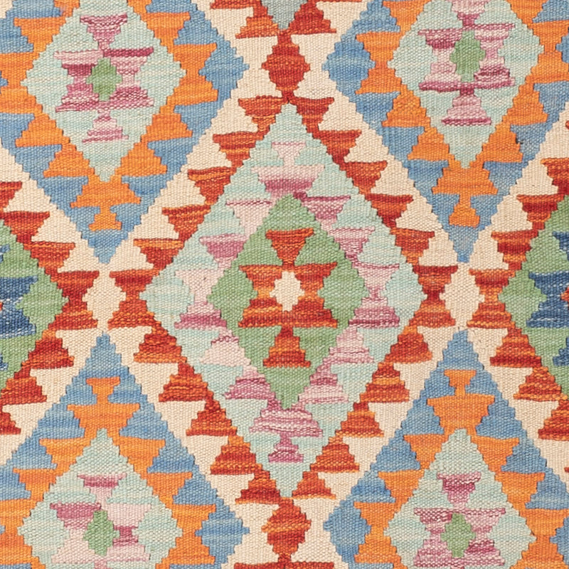 Kelim Rug - Splash - 147 x 99 cm - colorful