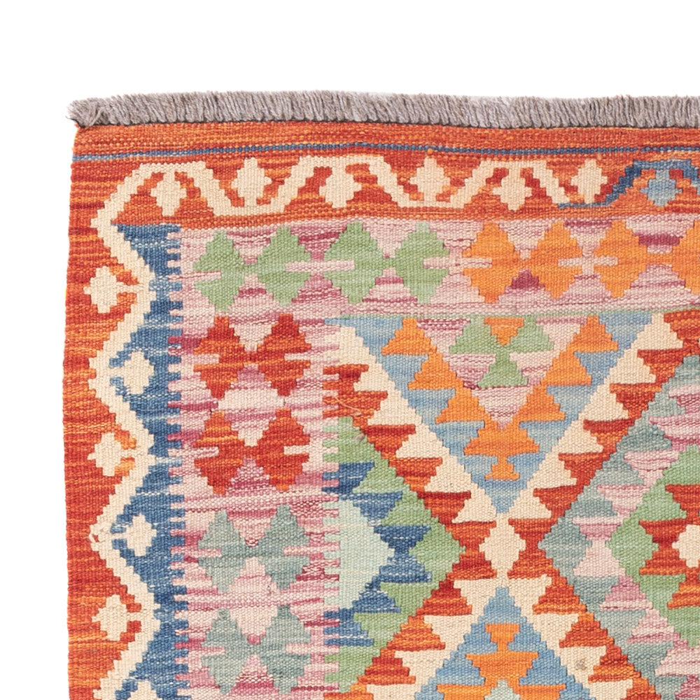 Kelim Rug - Splash - 147 x 99 cm - colorful