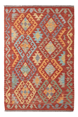 Kelim Rug - Splash - 156 x 104 cm - colorful
