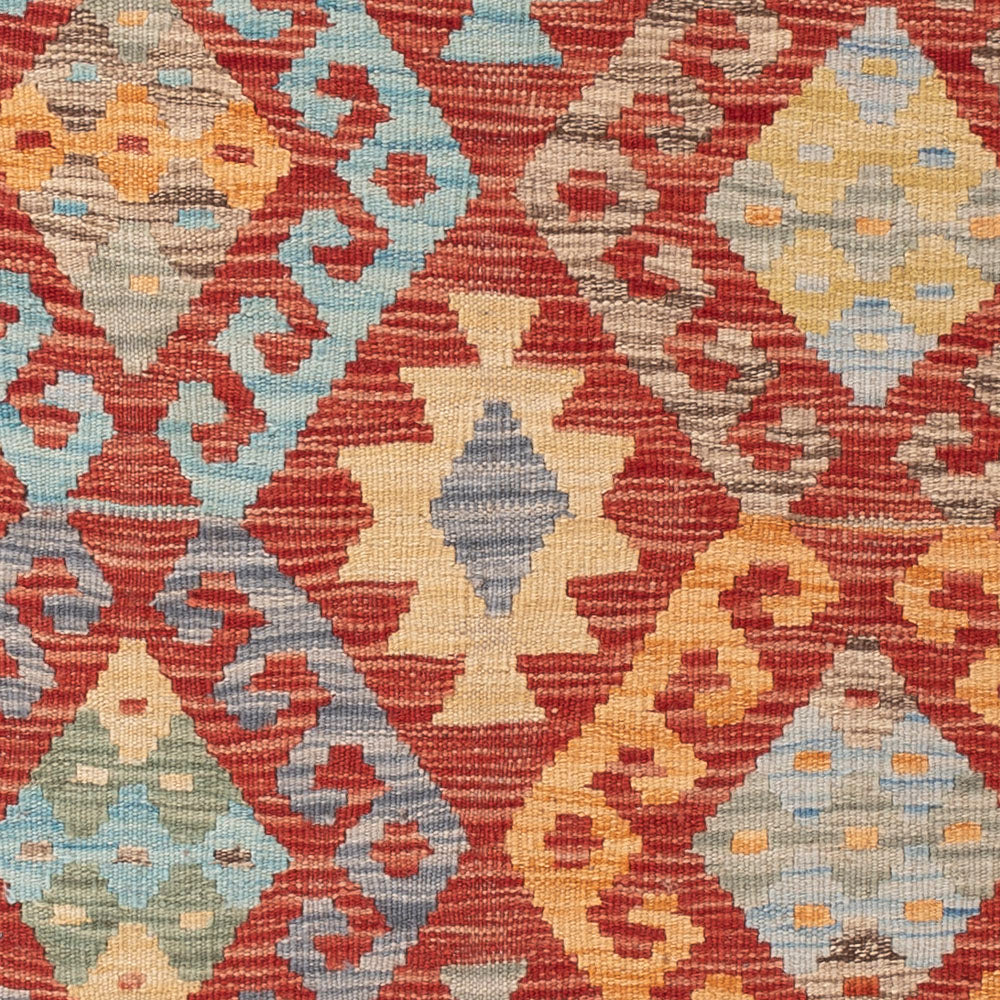 Kelim Rug - Splash - 156 x 104 cm - colorful