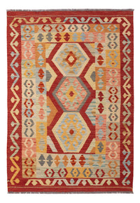 Kelim Rug - Splash - 148 x 100 cm - colorful