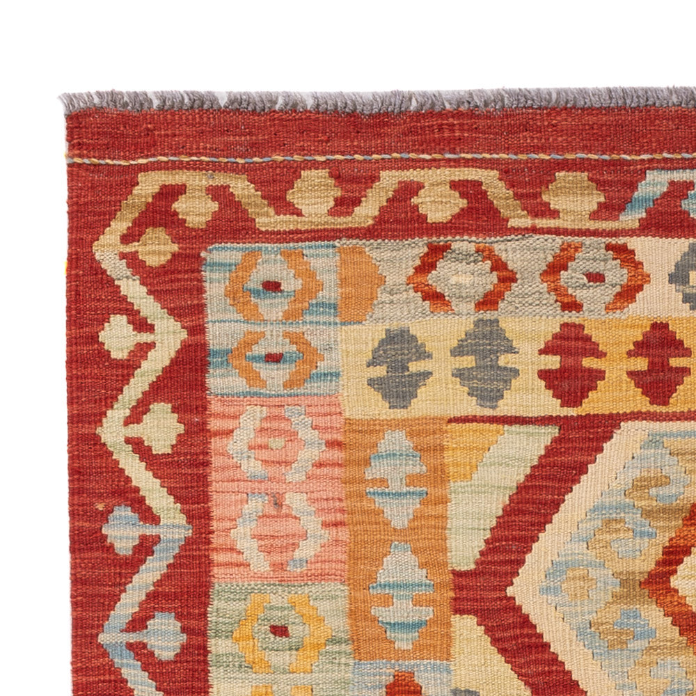 Kelim Rug - Splash - 148 x 100 cm - colorful