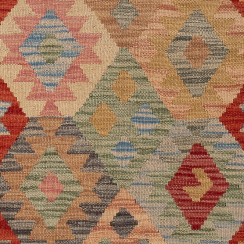 Kelim Rug - Splash - 141 x 98 cm - colorful