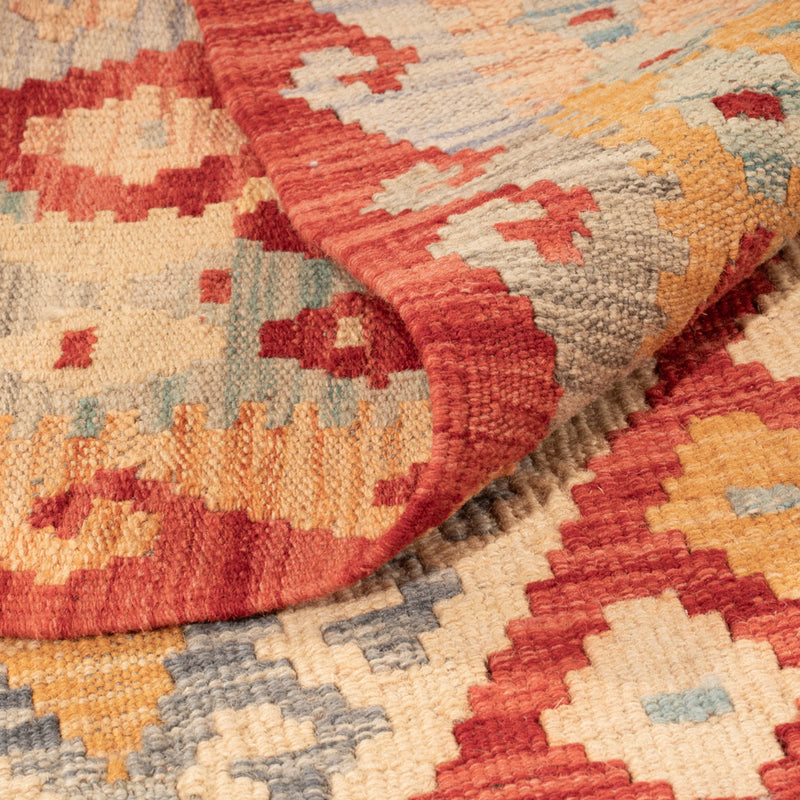 Kelim Rug - Splash - 154 x 101 cm - colorful