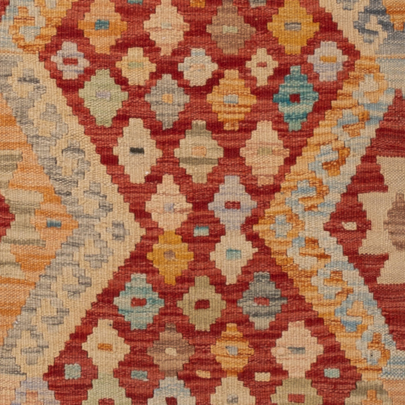 Kelim Rug - Splash - 139 x 102 cm - colorful