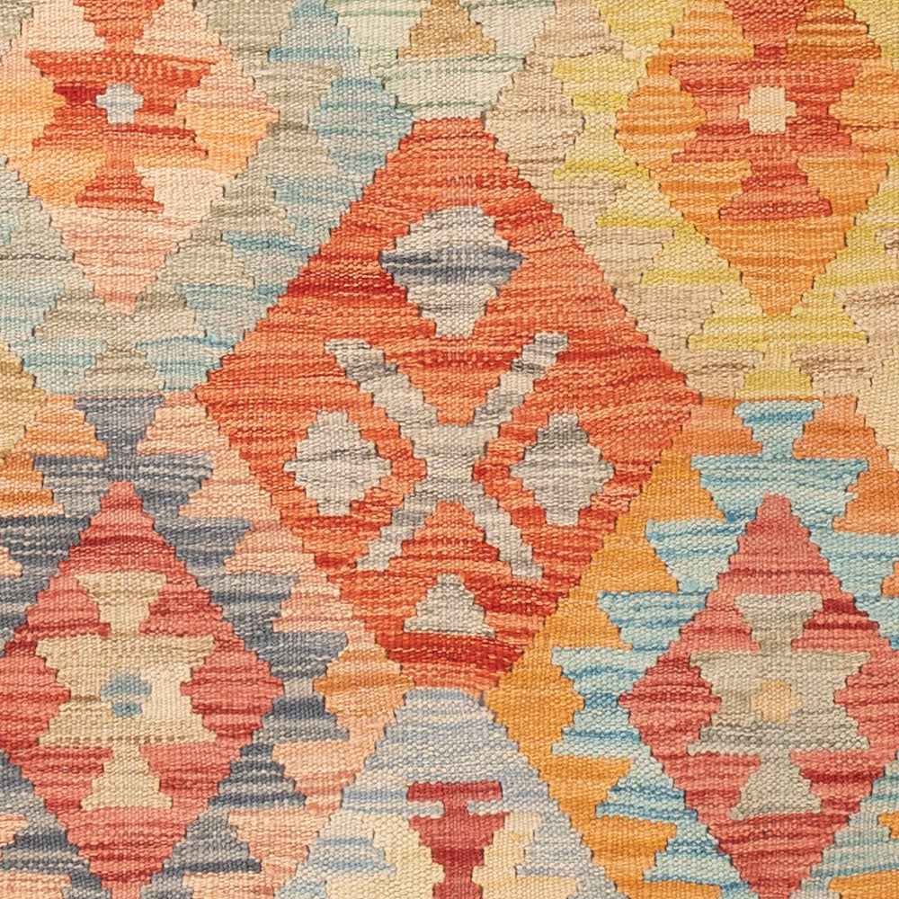 Kelim Rug - Splash - 150 x 98 cm - colorful