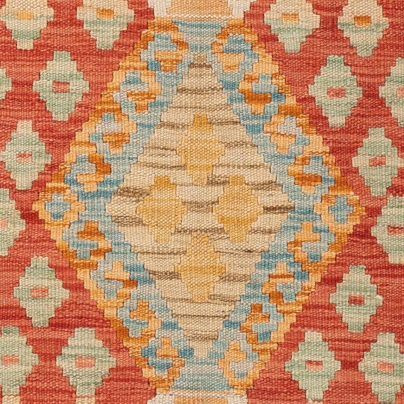 Kelim Rug - Splash - 154 x 101 cm - colorful