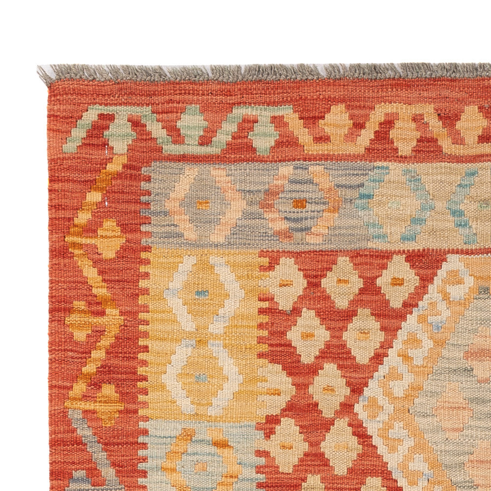 Kelim Rug - Splash - 154 x 101 cm - colorful