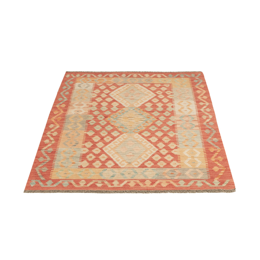 Kelim Rug - Splash - 154 x 101 cm - colorful