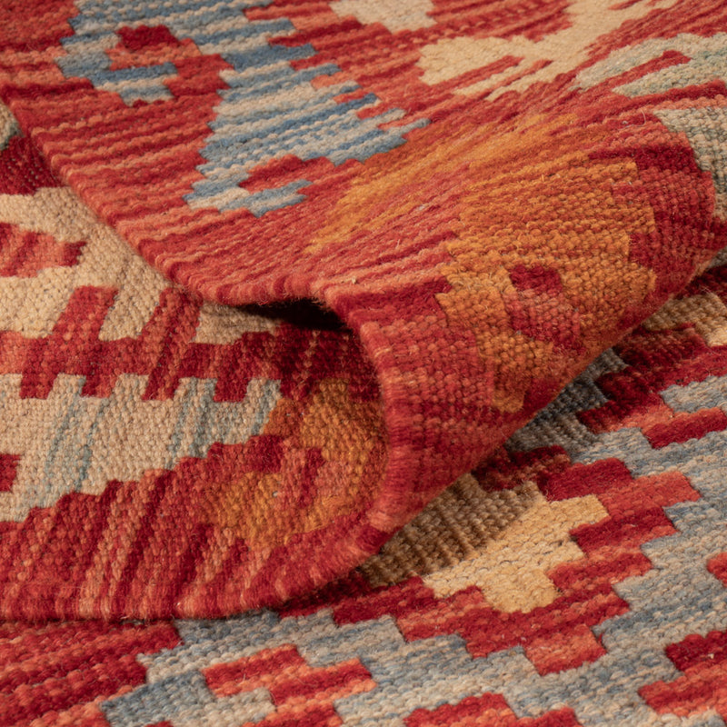 Kelim Rug - Splash - 149 x 107 cm - colorful