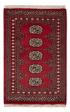 Pakistani Rug 60x92cm - Oriental Rug - Rectangle / Red / 60 x 92 cm Rectangle