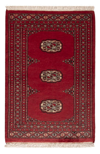 Pakistani Rug - 91 x 62 cm - red