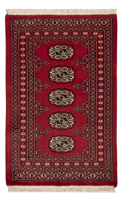 Pakistani Rug - 94 x 62 cm - red