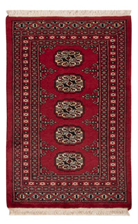 Pakistani Rug - 94 x 62 cm - red