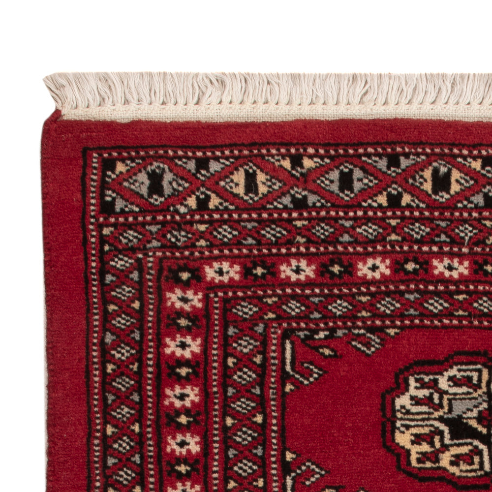Pakistani Rug - 94 x 62 cm - red