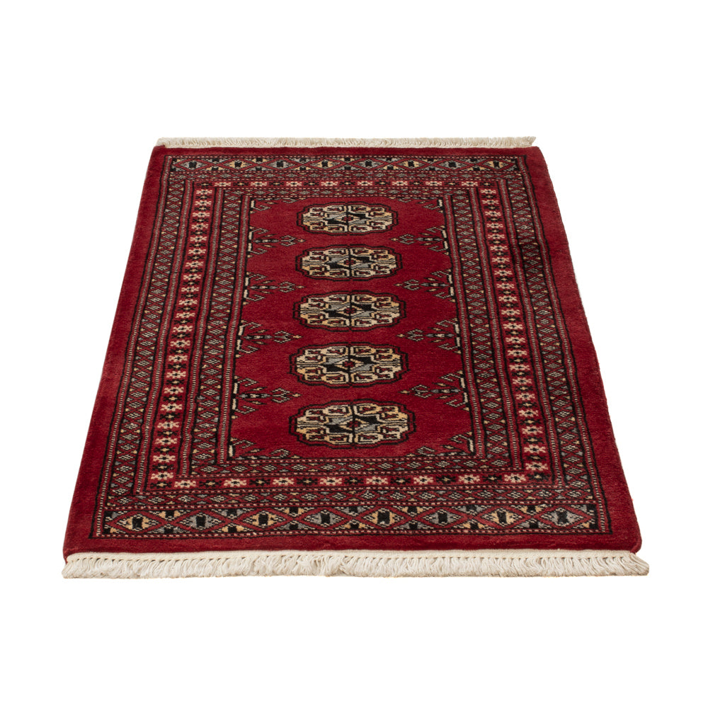 Pakistani Rug - 94 x 62 cm - red