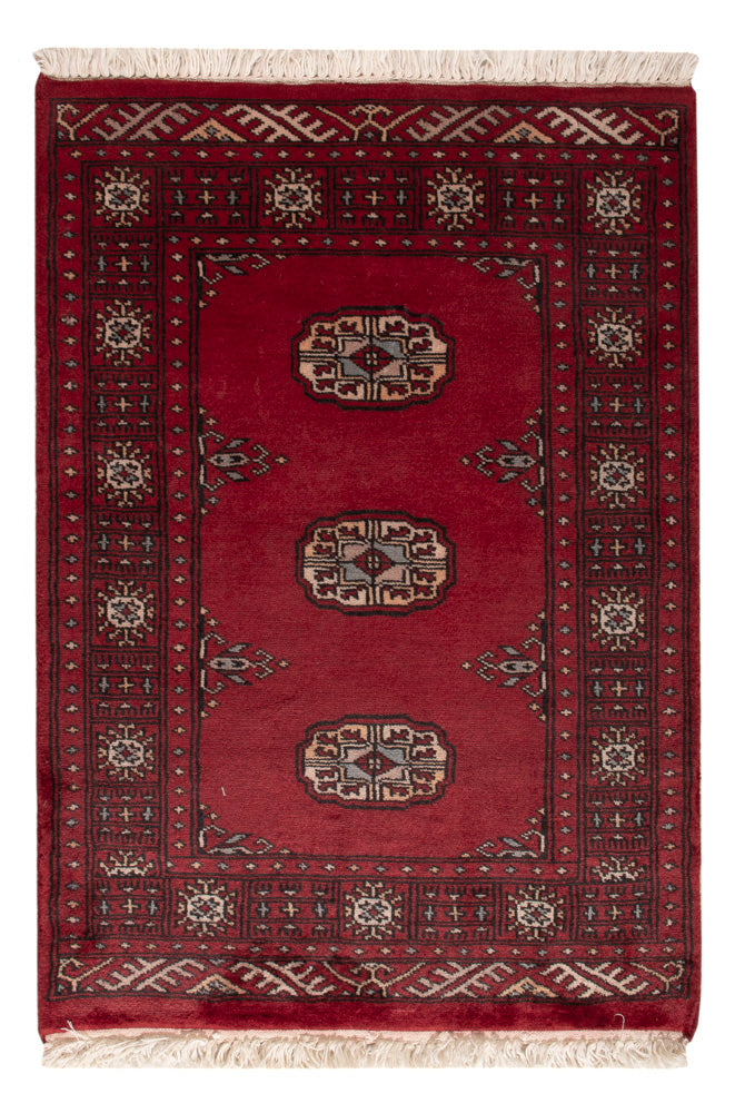 Pakistani Rug - 88 x 64 cm - red