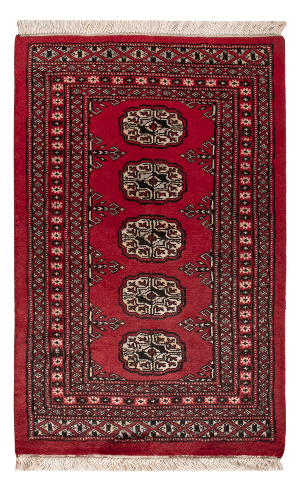 Pakistani Rug - 95 x 62 cm - red