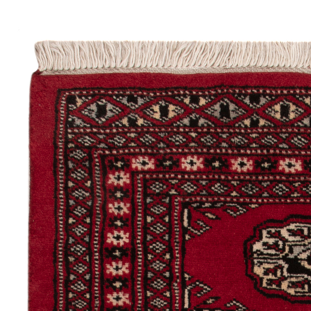 Pakistani Rug - 95 x 62 cm - red