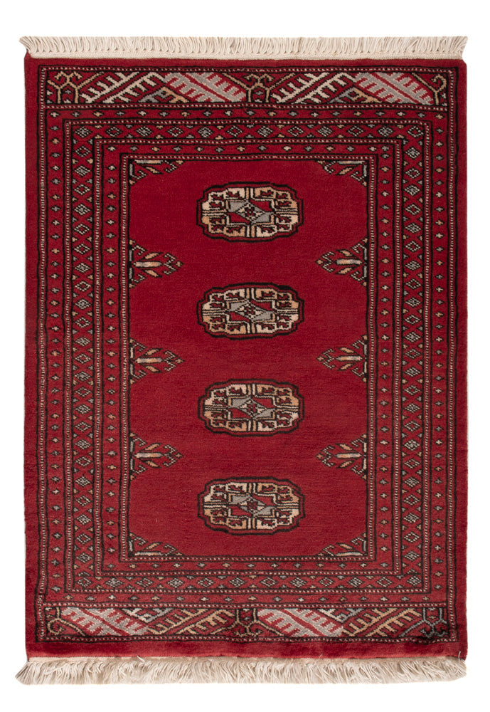 Pakistani Rug - 87 x 64 cm - red