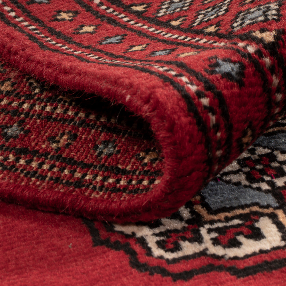 Pakistani Rug - 99 x 62 cm - red