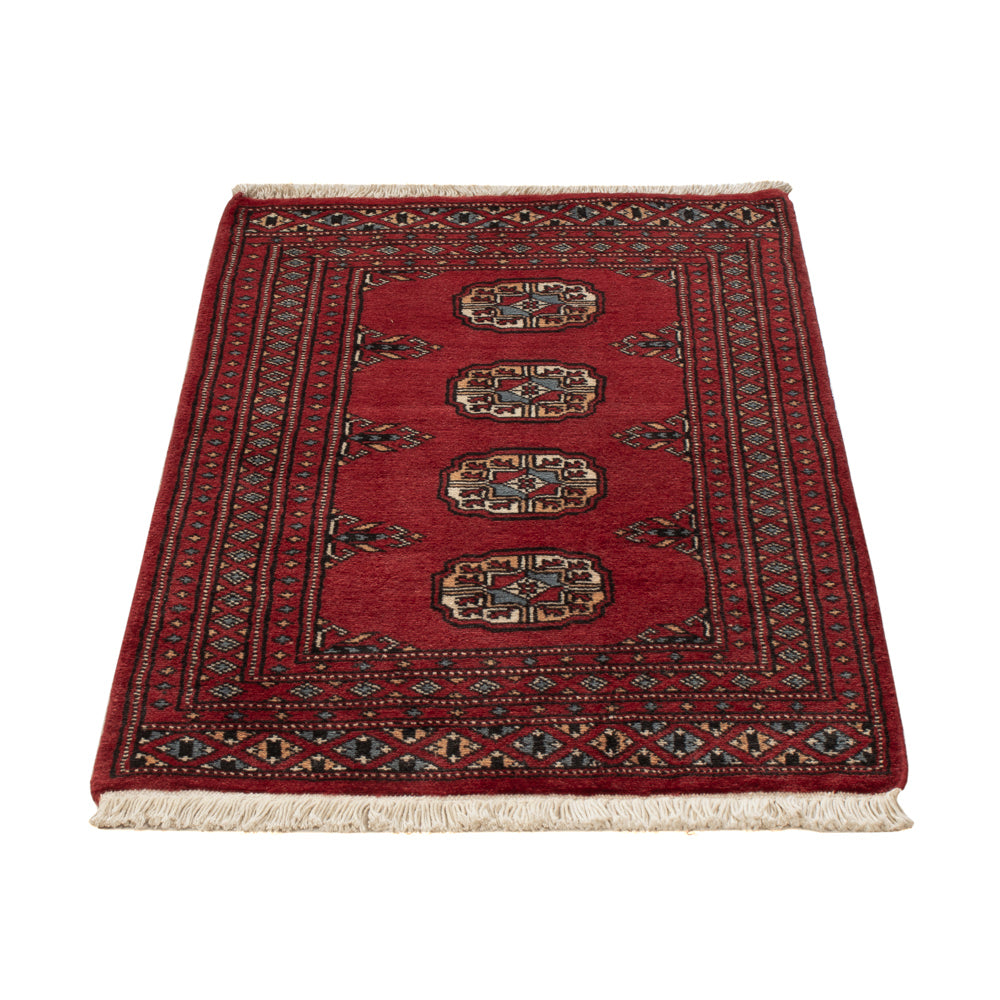 Pakistani Rug - 99 x 62 cm - red
