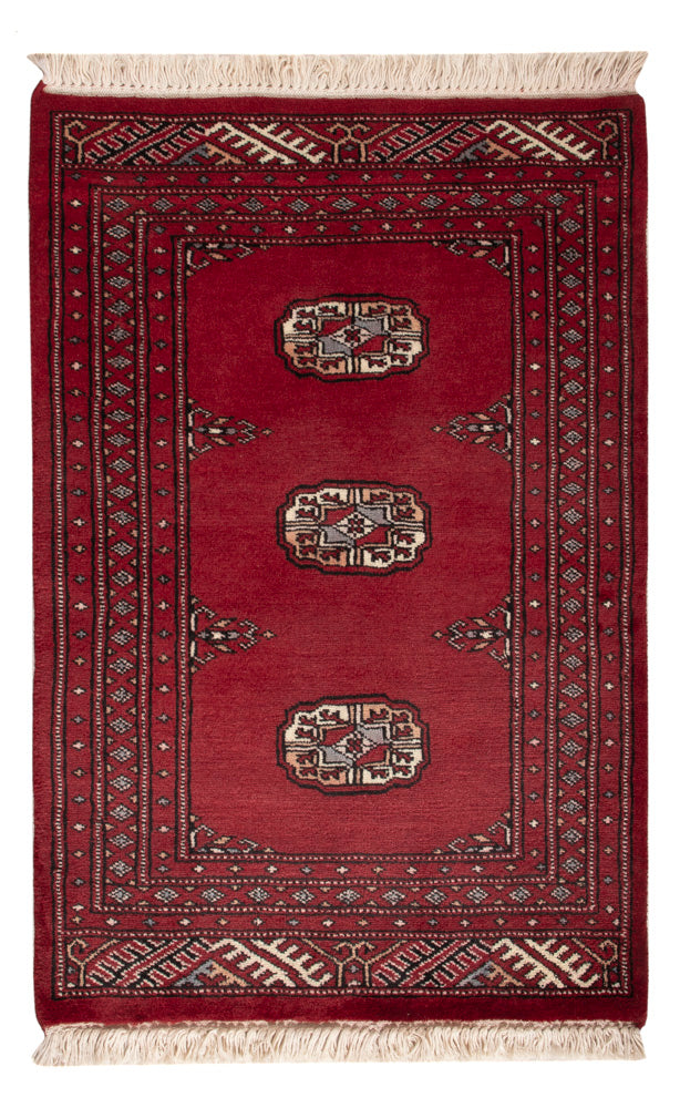 Pakistani Rug - 94 x 64 cm - red