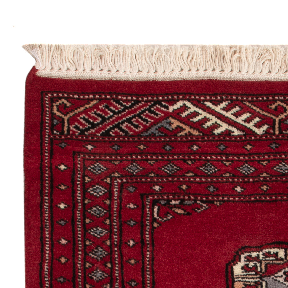 Pakistani Rug - 94 x 64 cm - red