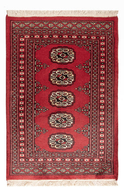 Pakistani Rug - 92 x 64 cm - red