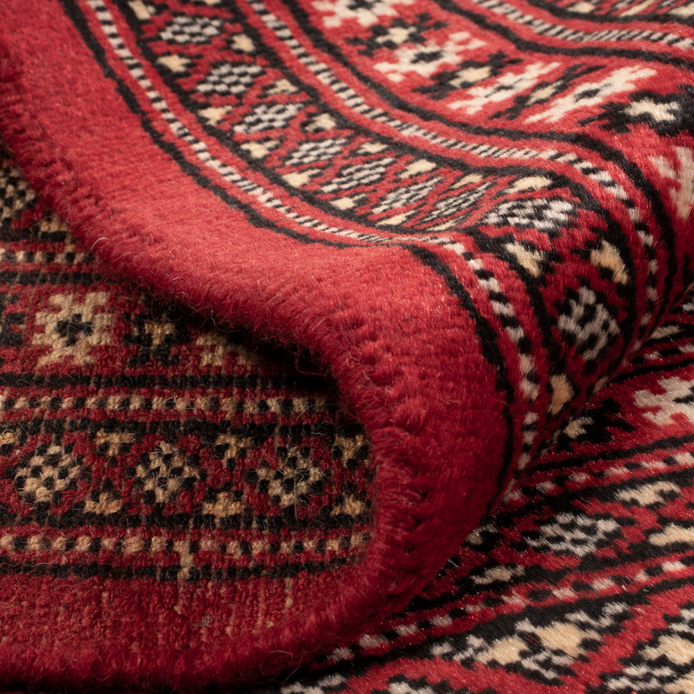 Pakistani Rug - 92 x 64 cm - red