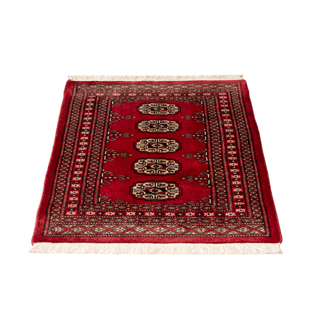 Pakistani Rug - 92 x 64 cm - red
