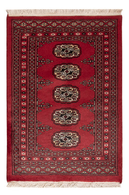 Pakistani Rug - 92 x 63 cm - red