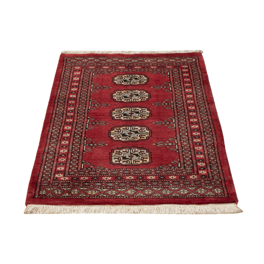 Pakistani Rug - 98 x 63 cm - red
