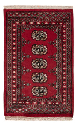 Pakistani Rug - 96 x 62 cm - red