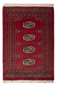 Pakistani Rug - 92 x 62 cm - red