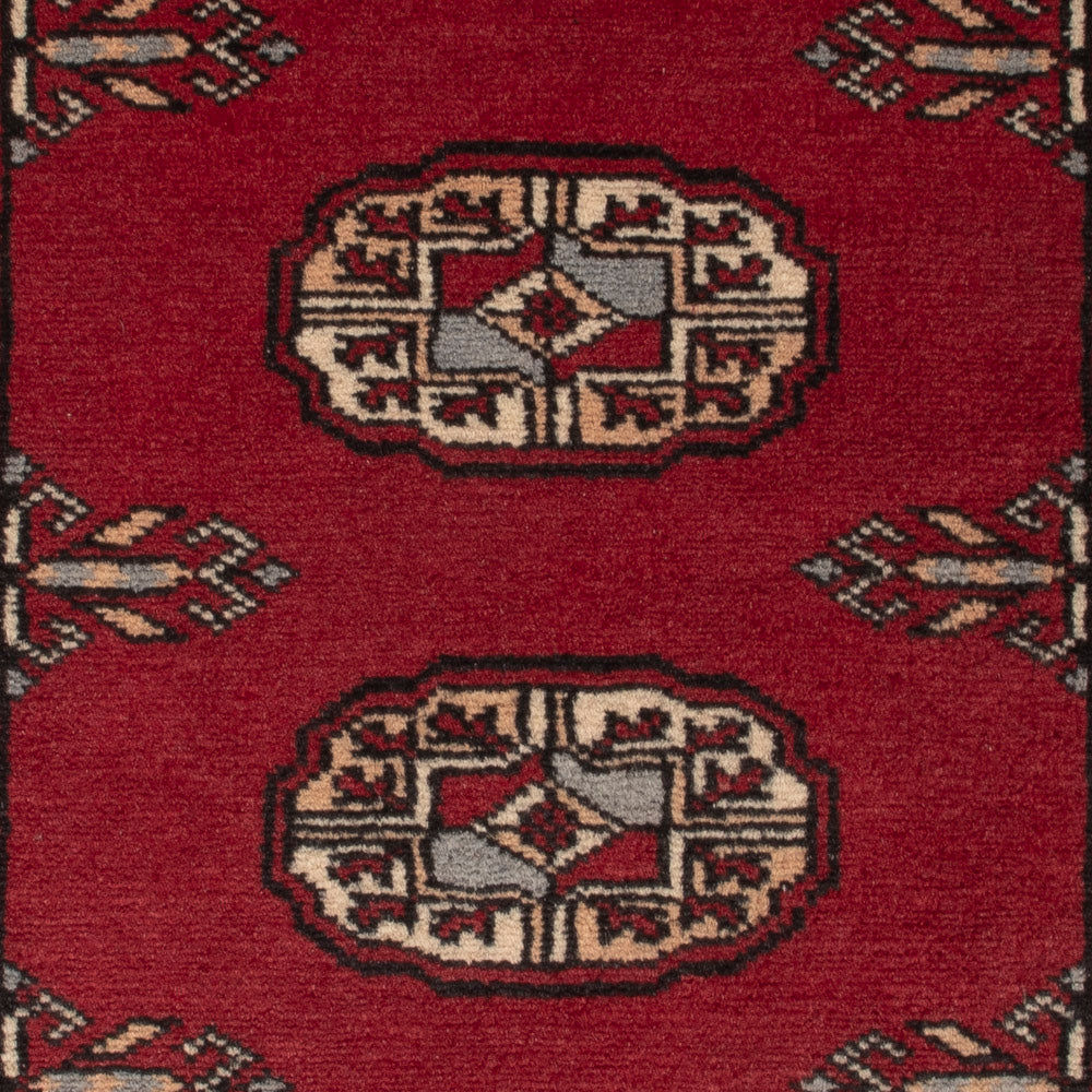 Pakistani Rug - 92 x 62 cm - red