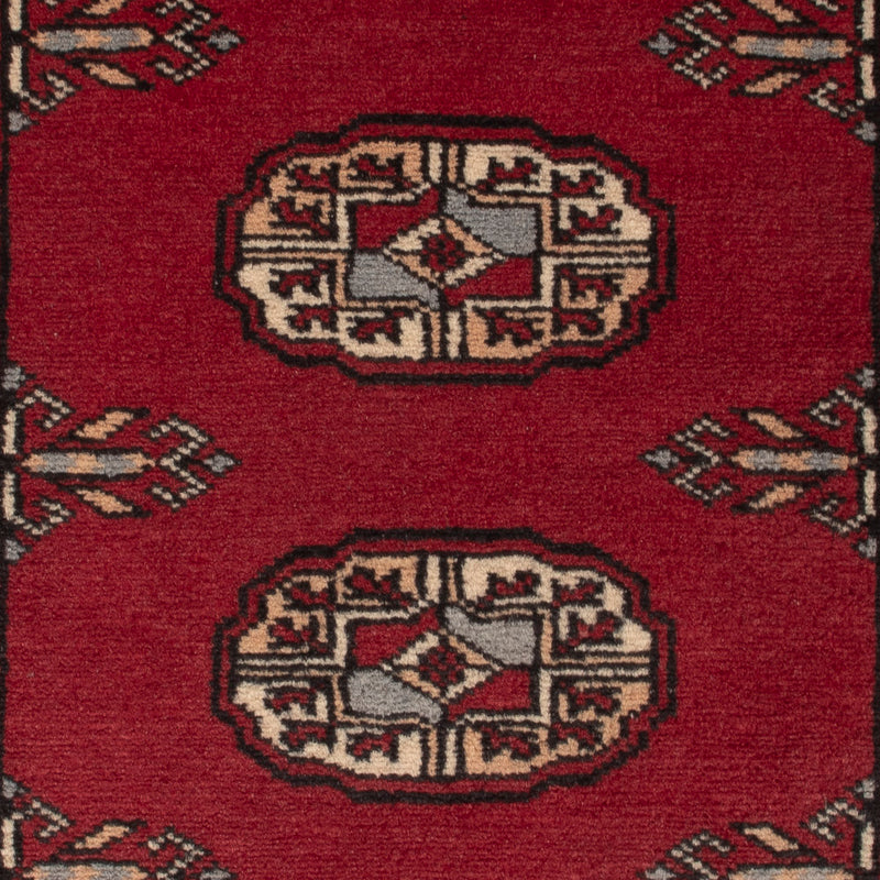 Pakistani Rug - 92 x 62 cm - red