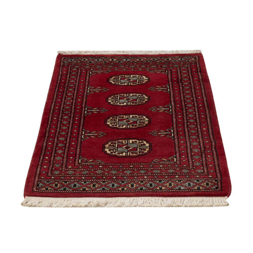 Pakistani Rug - 92 x 62 cm - red