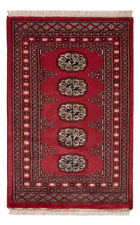 Pakistani Rug - 95 x 61 cm - red