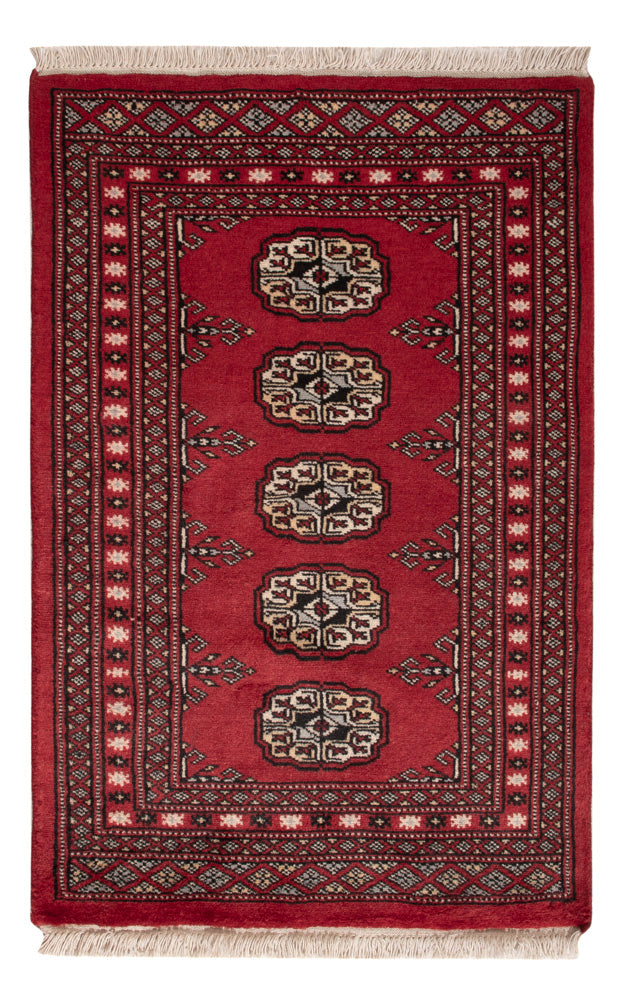 Pakistani Rug - 95 x 61 cm - red