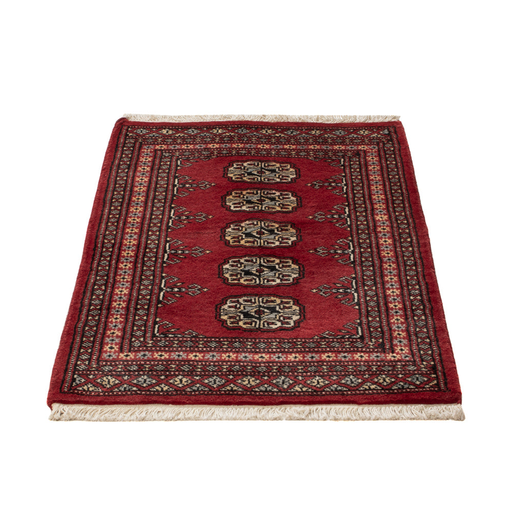 Pakistani Rug - 89 x 61 cm - red