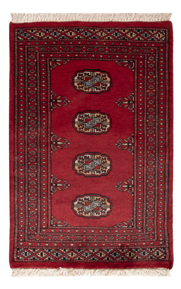 Pakistani Rug - 93 x 60 cm - red