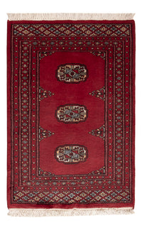 Pakistani Rug - 91 x 62 cm - red