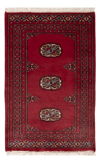 Pakistani Rug - 96 x 62 cm - red