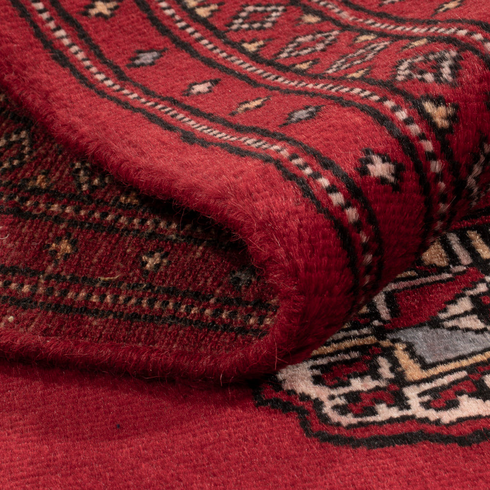 Pakistani Rug - 96 x 62 cm - red