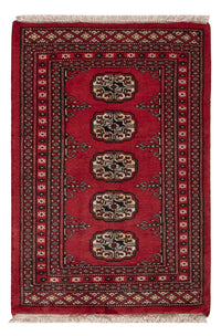 Pakistani Rug - 92 x 62 cm - red
