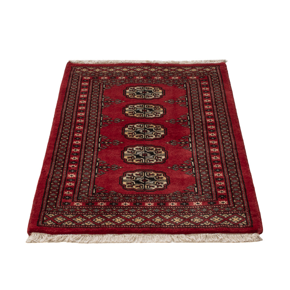 Pakistani Rug - 92 x 62 cm - red