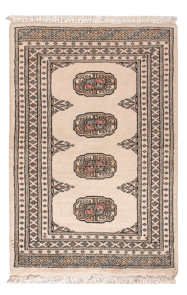 Pakistani Rug - 90 x 61 cm - cream