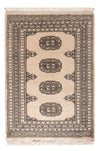 Pakistani Rug 62x89cm - Oriental Rug - Rectangle / Cream / 62 x 89 cm Rectangle